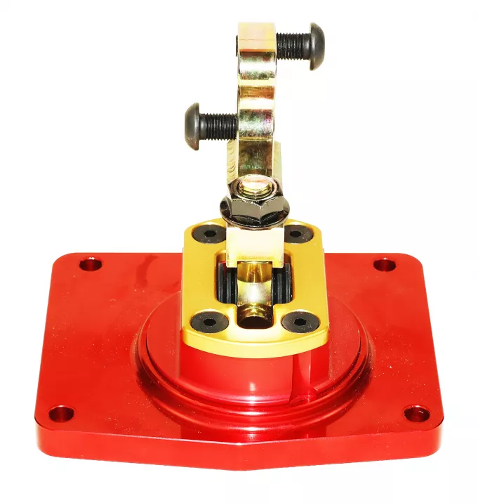 Qwik Stik Shifter TKO500/600 Mid-Shift, 1.650" - 2.150" Fwd or Bwd No Stops with Rear Cover Plate